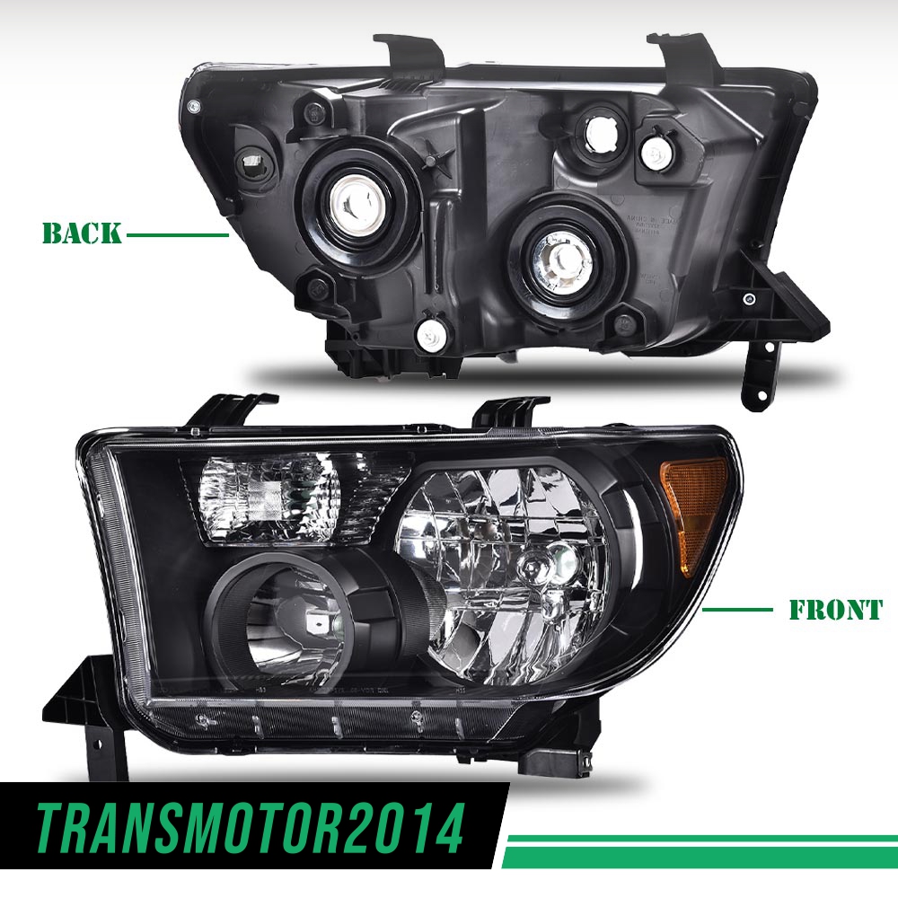 Fit For 2007-2013 Toyota Tundra 2008-2017 Sequoia Headlights