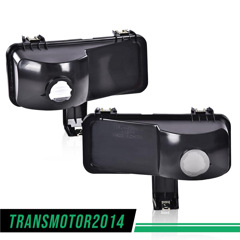 Front Turn Signal & Parking Light Set For 1981-1982 Chevy C10/GMC Pickup & Suburban/Blazer 6 thumbnail image