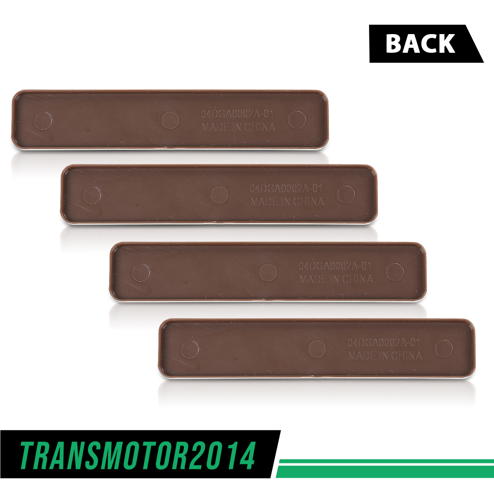 thumbnail image 2 of Brown Plastic Decking Board End Caps (4 Pack) - 5.5" Rectangular Fit For TREX 2 of 6